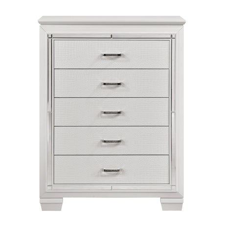 Allura White Chest by Homelegance at Eve Furniture