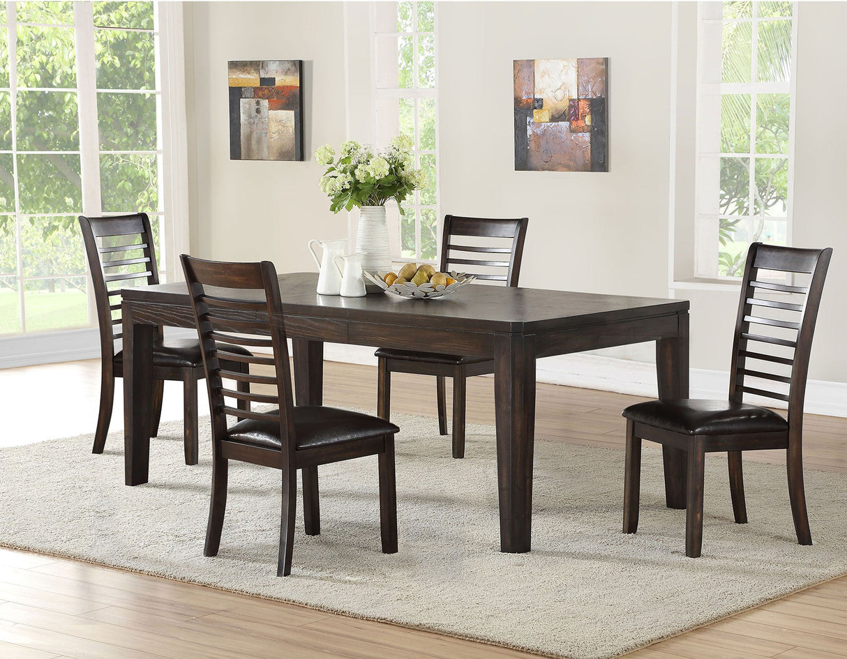 Ally 5 Piece Set(Table & 4 Side Chairs)