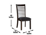 Ally Antique Charcoal Dining Room Set by Steve Silver at Eve Furniture