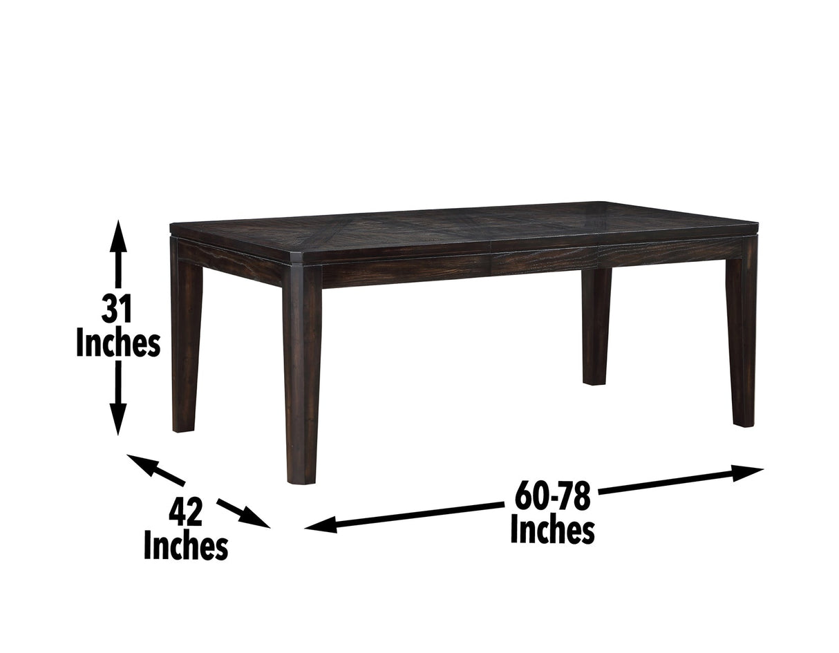 Ally Antique Charcoal Dining Room Set by Steve Silver at Eve Furniture