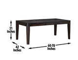Ally Antique Charcoal Dining Room Set by Steve Silver at Eve Furniture