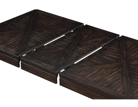 Ally 60-78 inch Dining Table w/18″ Leaf by Steve Silver at Eve Furniture