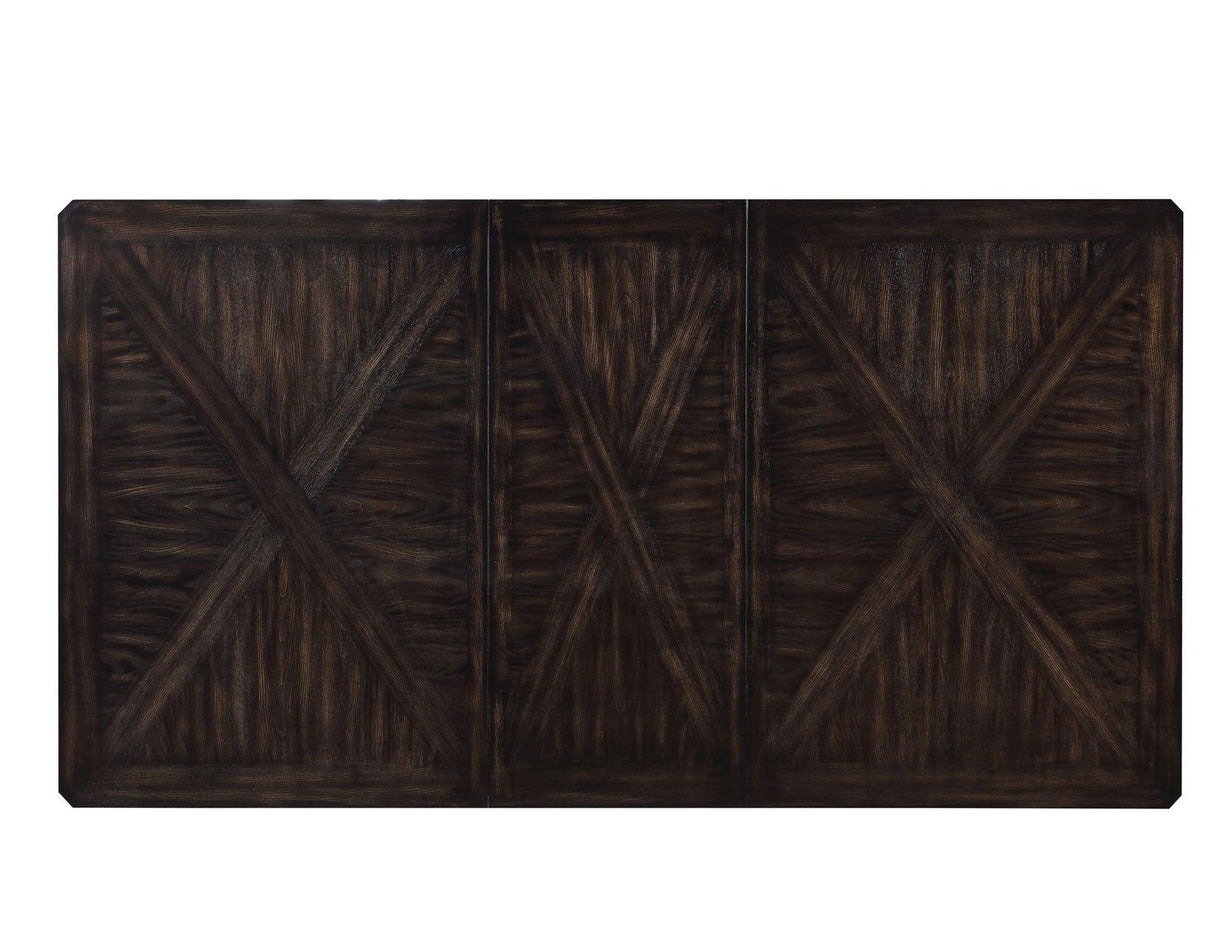 Ally 60-78 inch Dining Table w/18″ Leaf by Steve Silver at Eve Furniture