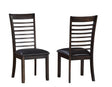 Ally Side Chair, Antique Charcoal, Set of 2 by Steve Silver at Eve Furniture
