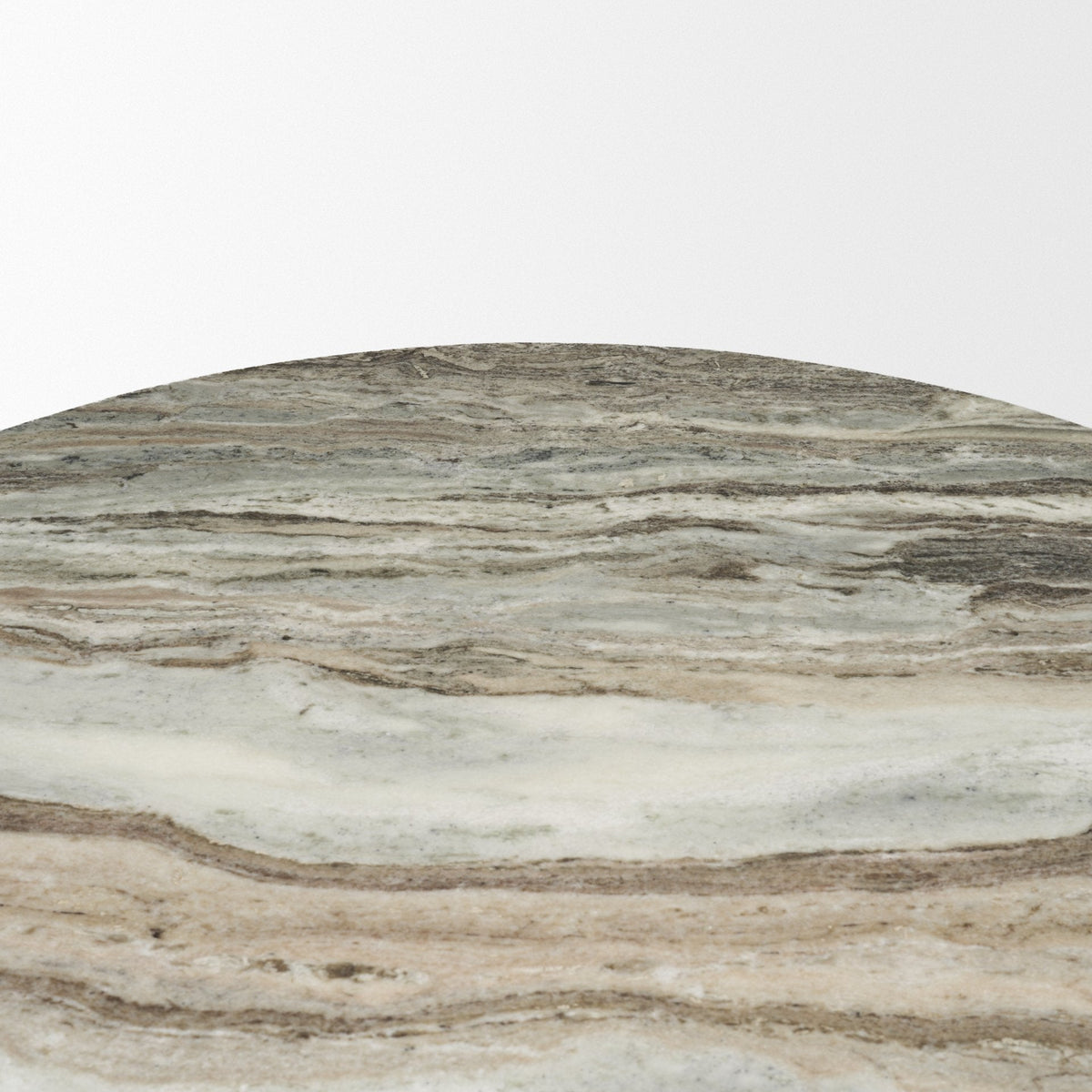 Allyson 42" Round Pedestal Dining Table | Marble | Seats 4 by Mercana at Eve Furniture