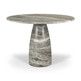 Allyson 42" Round Pedestal Dining Table | Marble | Seats 4 by Mercana at Eve Furniture