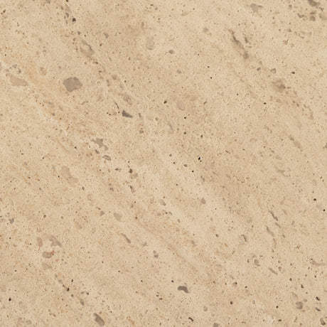 Allyson Light Wood Base w/ Travertine Top Dining Table by Mercana at Eve Furniture