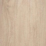 Allyson 42" Light Wood Base w/ Travertine Top Dining Table by Mercana at Eve Furniture