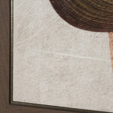 Alma - Metal Brushes I by Mercana Studio a Hand Embellished Textured Framed Canvas by Mercana at Eve Furniture