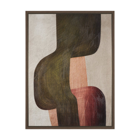 Alma - Metal Brushes I by Mercana Studio a Hand Embellished Textured Framed Canvas by Mercana at Eve Furniture