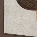 Alma - Metal Brushes II by Mercana Studio a Hand Embellished Textured Framed Canvas by Mercana at Eve Furniture