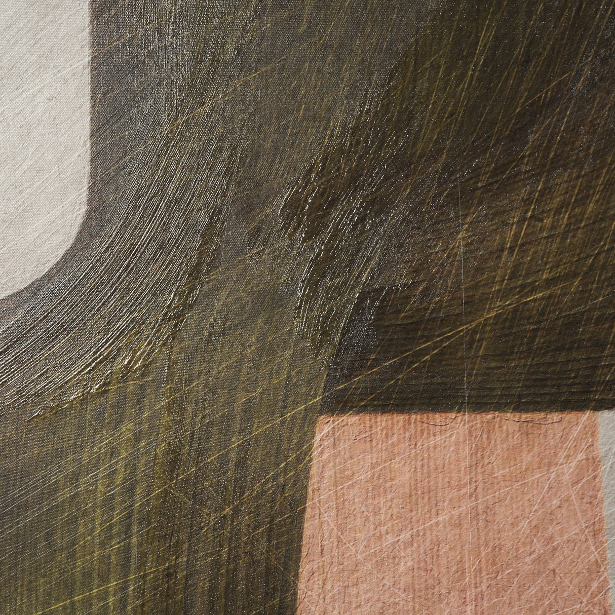 Alma - Metal Brushes II by Mercana Studio a Hand Embellished Textured Framed Canvas by Mercana at Eve Furniture