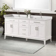 Almeria White Vanity Set with Mirror by Furniture of America at Eve Furniture