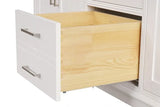 Almeria White Vanity Set with Mirror by Furniture of America at Eve Furniture