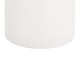 Aloe White Indoor / Outdoor Concrete Side Table by TOV Furniture at Eve Furniture