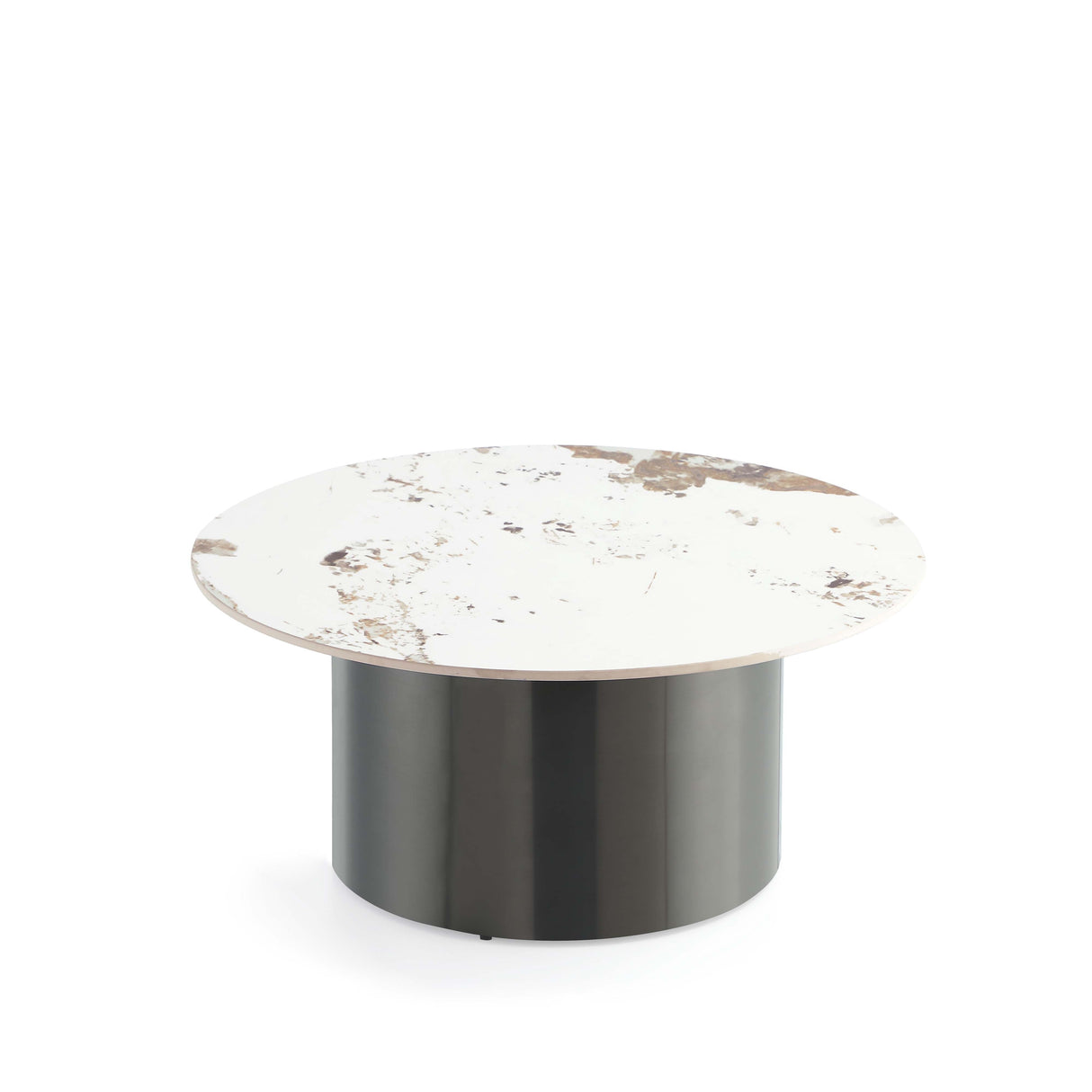 Alondra Coffee Table and End Table in Black (set of 2) by Manhattan Comfort at Eve Furniture