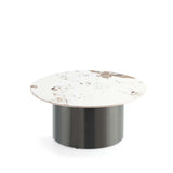Alondra Coffee Table and End Table in Black (set of 2) by Manhattan Comfort at Eve Furniture