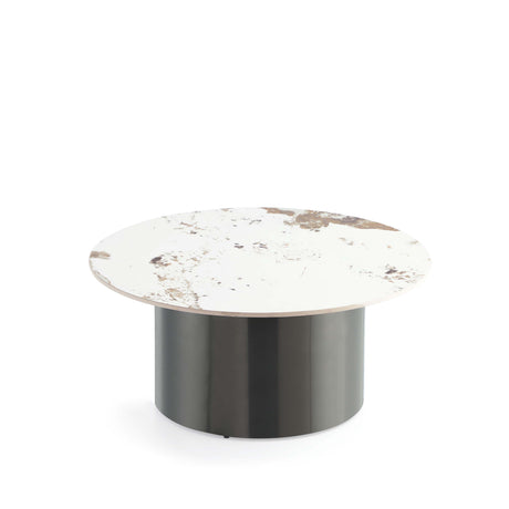 Alondra Coffee Table and End Table in Black (set of 2) by Manhattan Comfort at Eve Furniture