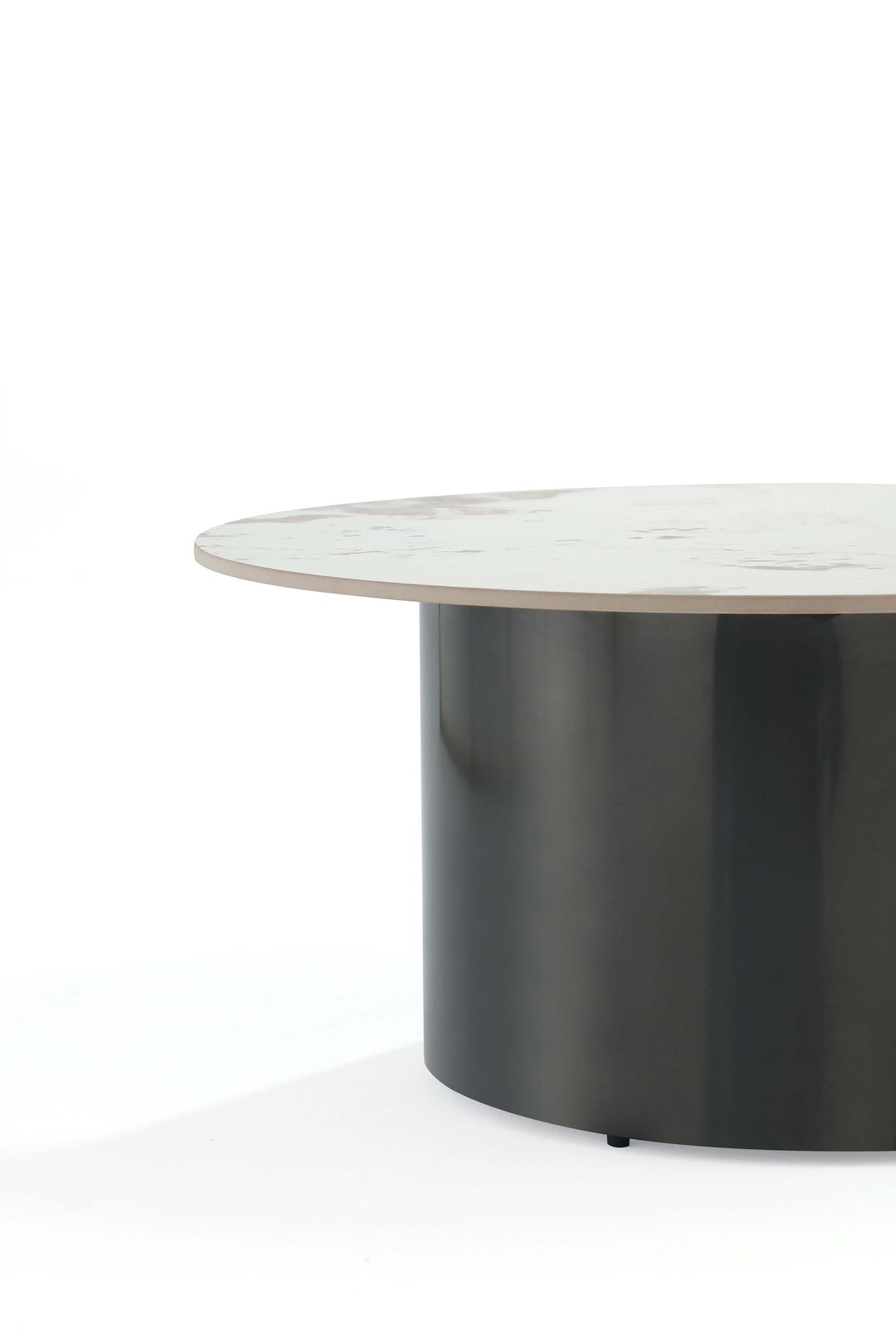 Alondra Coffee Table and End Table in Black (set of 2) by Manhattan Comfort at Eve Furniture