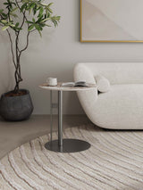 Alondra End Table in Black by Manhattan Comfort at Eve Furniture