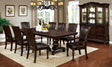 Alpena Brown Cherry Dining Table Only by Furniture of America at Eve Furniture
