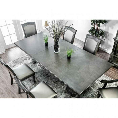 Alpena Gray 7-Piece Dining Room Set by Furniture of America at Eve Furniture