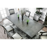 Alpena Gray 9-Piece Dining Room Set by Furniture of America at Eve Furniture