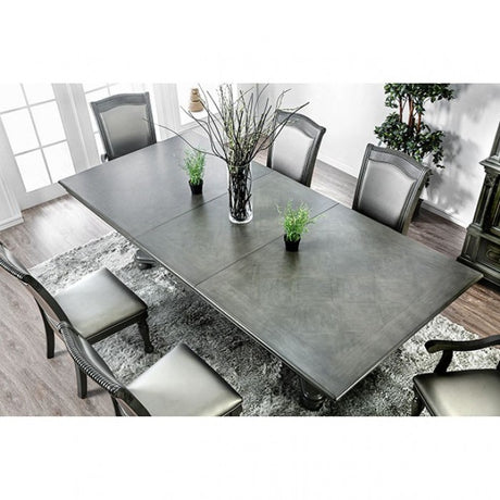 Alpena Gray 9-Piece Dining Room Set by Furniture of America at Eve Furniture