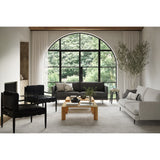 Alpert Light Brown Accent Table by Moe's Home at Eve Furniture