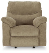 Alphons Briar Manual Recliner by Ashley at Eve Furniture