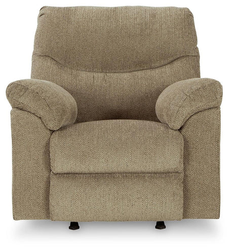 Alphons Briar Manual Recliner by Ashley at Eve Furniture