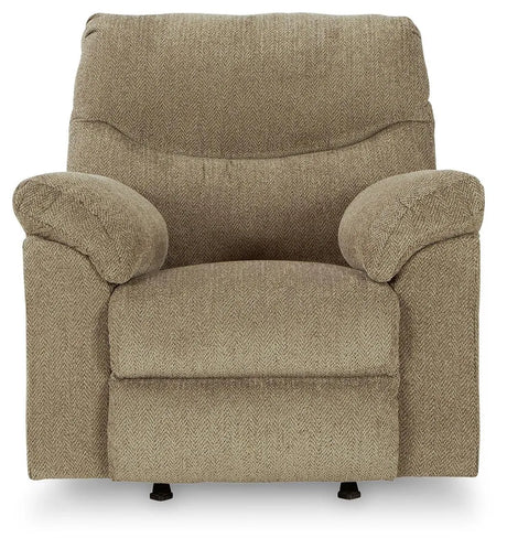 Alphons Briar Manual Recliner by Ashley at Eve Furniture