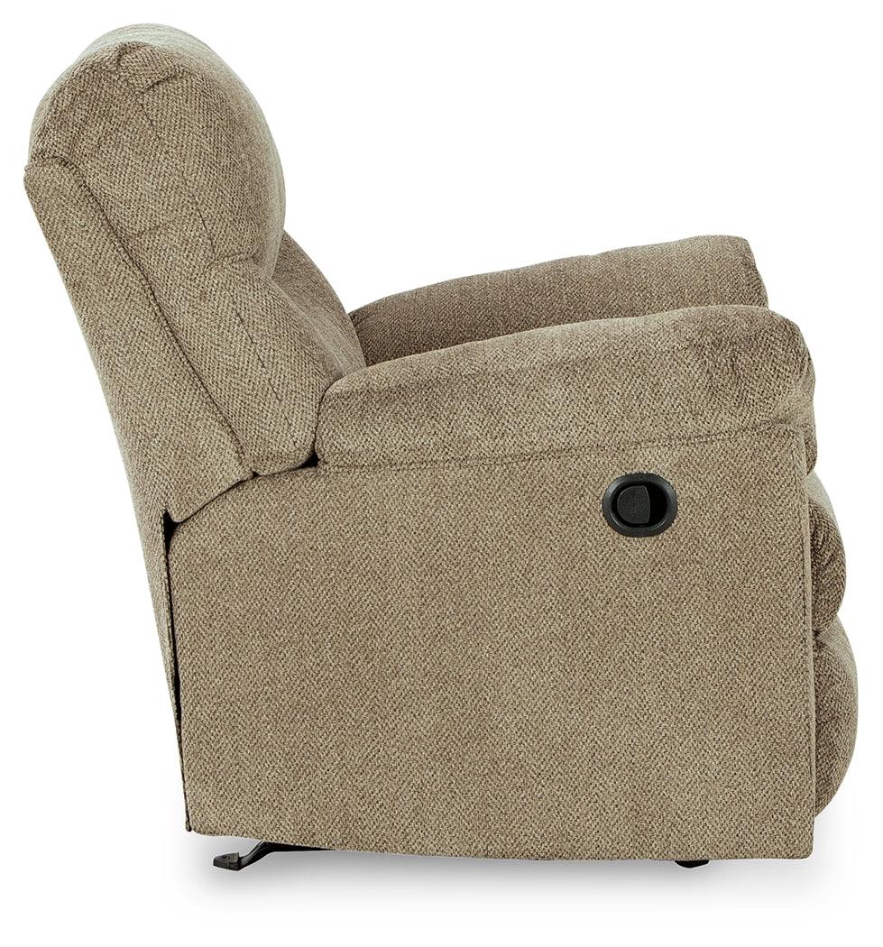 Alphons Briar Manual Recliner by Ashley at Eve Furniture