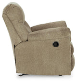 Alphons Briar Manual Recliner by Ashley at Eve Furniture