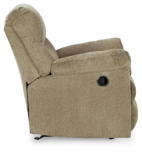 Alphons Briar Manual Recliner by Ashley at Eve Furniture