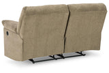 Alphons Briar Manual Reclining Loveseat by Ashley at Eve Furniture