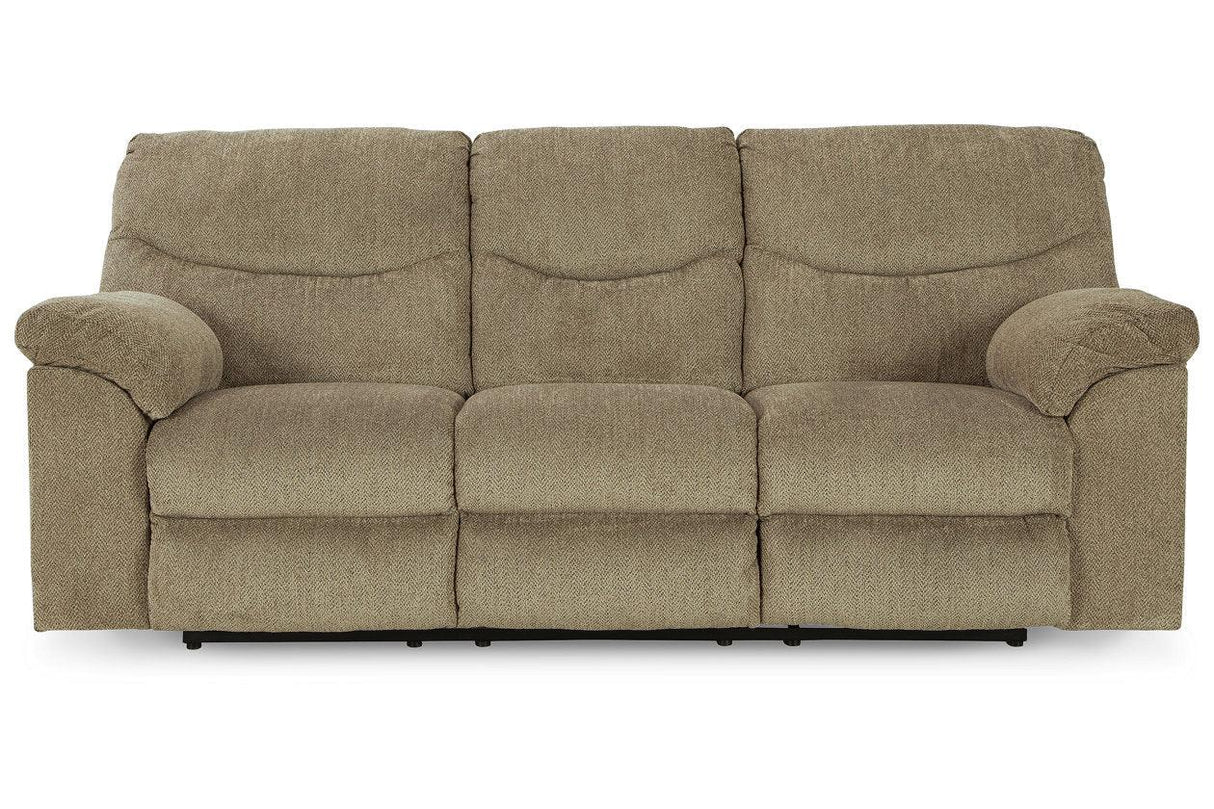 Alphons Briar Manual Reclining Sofa by Ashley at Eve Furniture