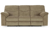 Alphons Briar Manual Reclining Sofa by Ashley at Eve Furniture