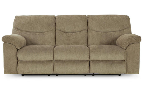 Alphons Briar Manual Reclining Sofa by Ashley at Eve Furniture