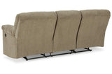 Alphons Briar Manual Reclining Sofa by Ashley at Eve Furniture