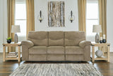 Alphons Briar Manual Reclining Sofa by Ashley at Eve Furniture