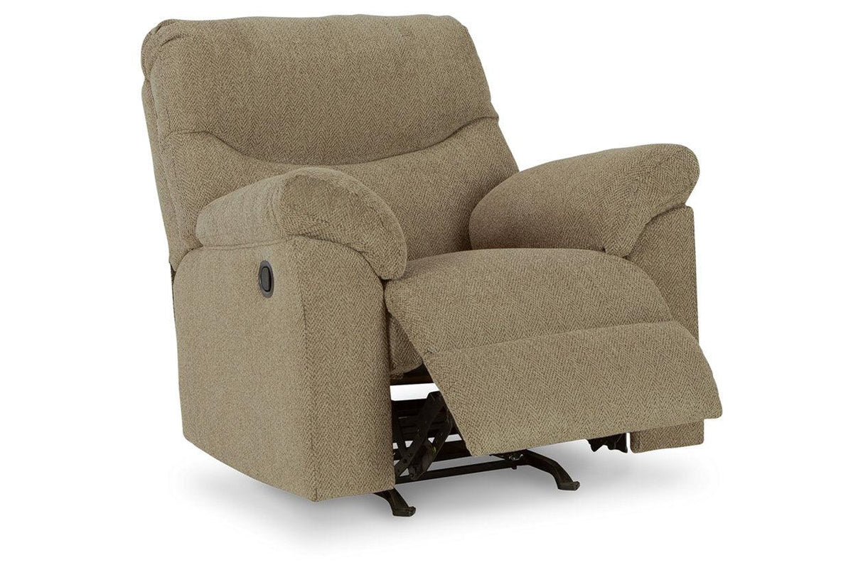 Alphons Briar Reclining Sofa, Loveseat and Recliner by Ashley at Eve Furniture