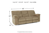 Alphons Briar Reclining Sofa, Loveseat and Recliner by Ashley at Eve Furniture