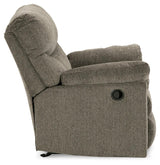 Alphons Putty Manual Recliner by Ashley at Eve Furniture