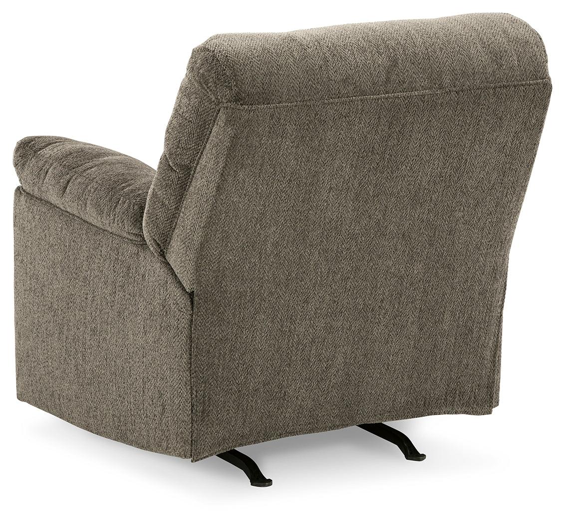 Alphons Putty Manual Recliner by Ashley at Eve Furniture