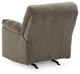 Alphons Putty Manual Recliner by Ashley at Eve Furniture