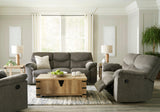 Alphons Putty Manual Reclining Living Room Set by Ashley at Eve Furniture