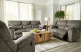 Alphons Putty Manual Reclining Living Room Set by Ashley at Eve Furniture