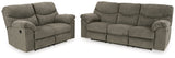 Alphons Putty Sofa and Loveseat by Ashley at Eve Furniture