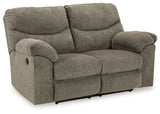 Alphons Putty Sofa and Loveseat by Ashley at Eve Furniture